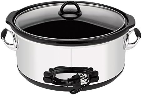 Crock-Pot 7 Quart Programmable Slow Cooker – Polished Platinum