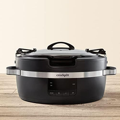Crock-Pot Thermoshield 6 Quart Slow Cooker with Carry Handles