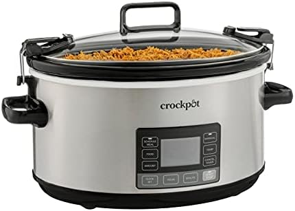 Crock-Pot 7 Quart Portable Programmable Slow Cooker with Timer - Featured Collection