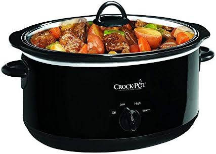Crock-Pot 8 Quart Manual Slow Cooker – Black - Featured Collection