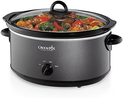 Crock-Pot 7 Quart Slow Cooker – Charcoal