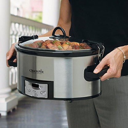 Crock-Pot Cook & Carry 6 Quart Programmable Slow Cooker