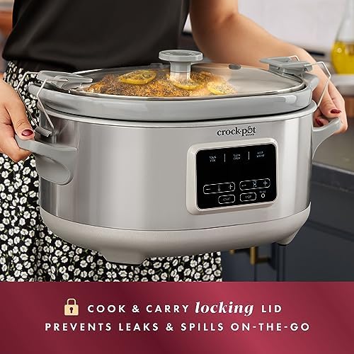Crock-Pot 7 Quart Programmable Cook & Carry Slow Cooker