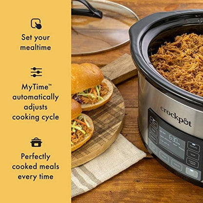 Crock-Pot MyTime 6 Quart Programmable Slow Cooker