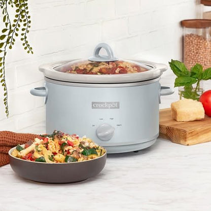 Crock-Pot 4.5 Quart Manual Slow Cooker – Macaroon Blue