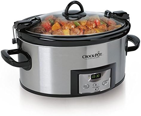 Crock-Pot Cook & Carry 6 Quart Programmable Slow Cooker