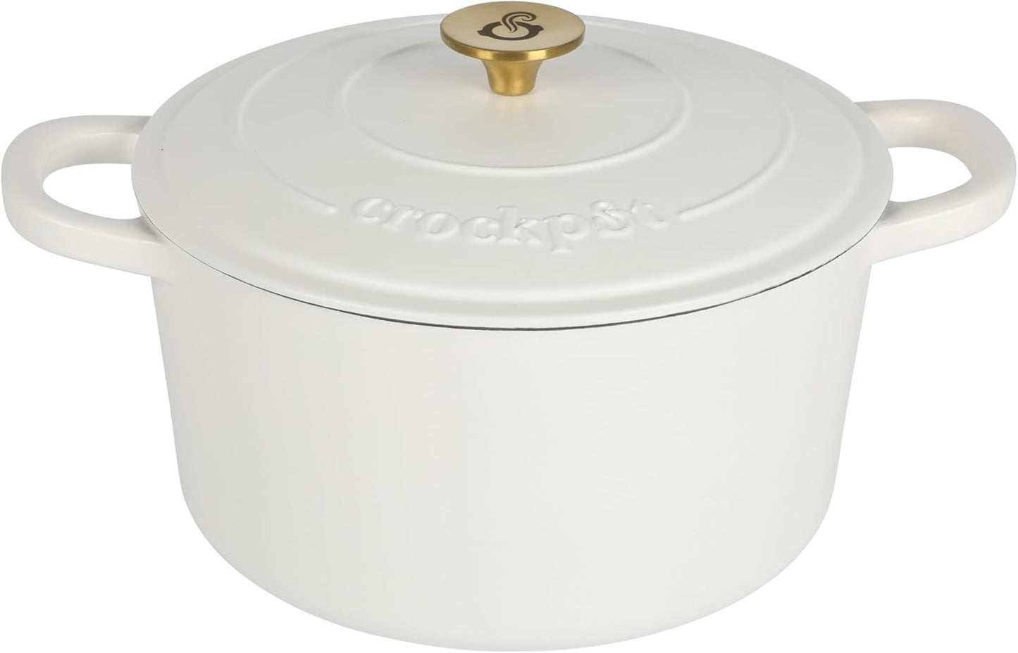 Crock-Pot 3 Quart Enameled Cast Iron Dutch Oven – Aqua