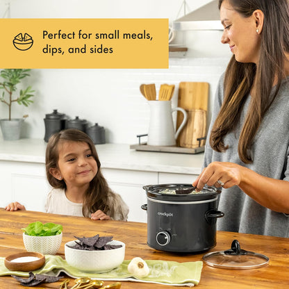 Crock-Pot 2 Quart Mini Slow Cooker – Classic Compact Cooker